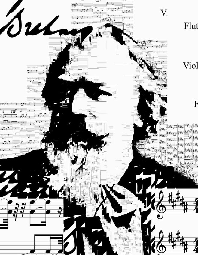 Brahms. Sheet music from Symphony No. 4 in E minor