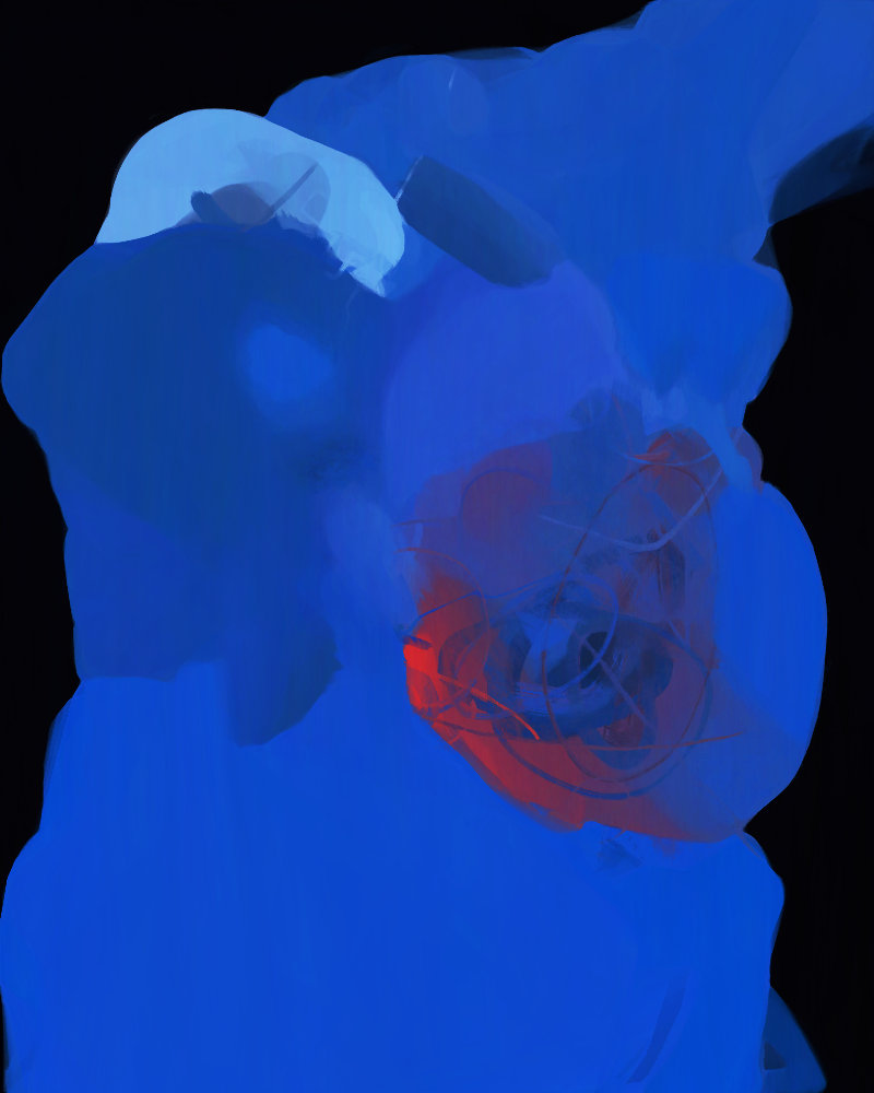 Generative code. Giclée print 33x48 cm. Edition of 25.