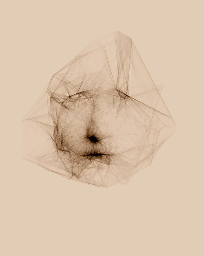 Andrea. Generative on archival paper. Pigmented inks. 42x60cm. Edition of 20.