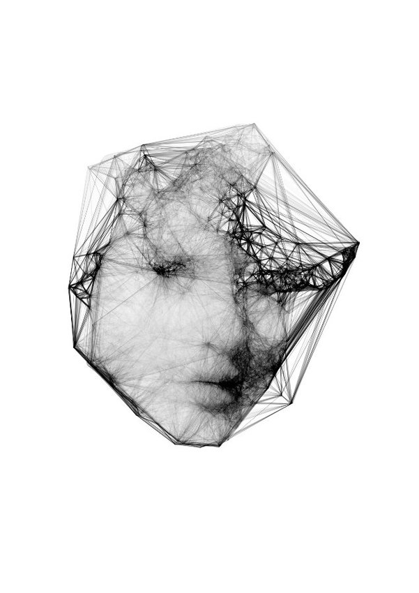 Ariel. Generative on archival paper. Pigmented inks. 42x60cm. Edition of 20.