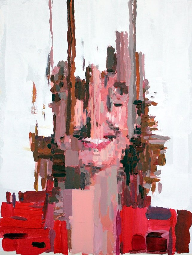 Divided personality 4. Acrylic on canvas. 54x42cm.