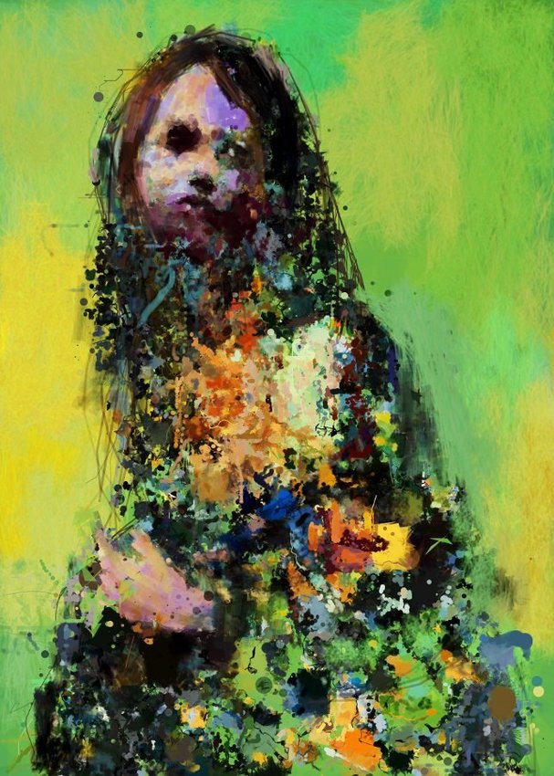 Giovanna. Generative and procedural on archival paper. Pigmented inks. 33×48cm. Edition of 50.