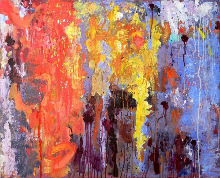 Painted interpretation of final sketch