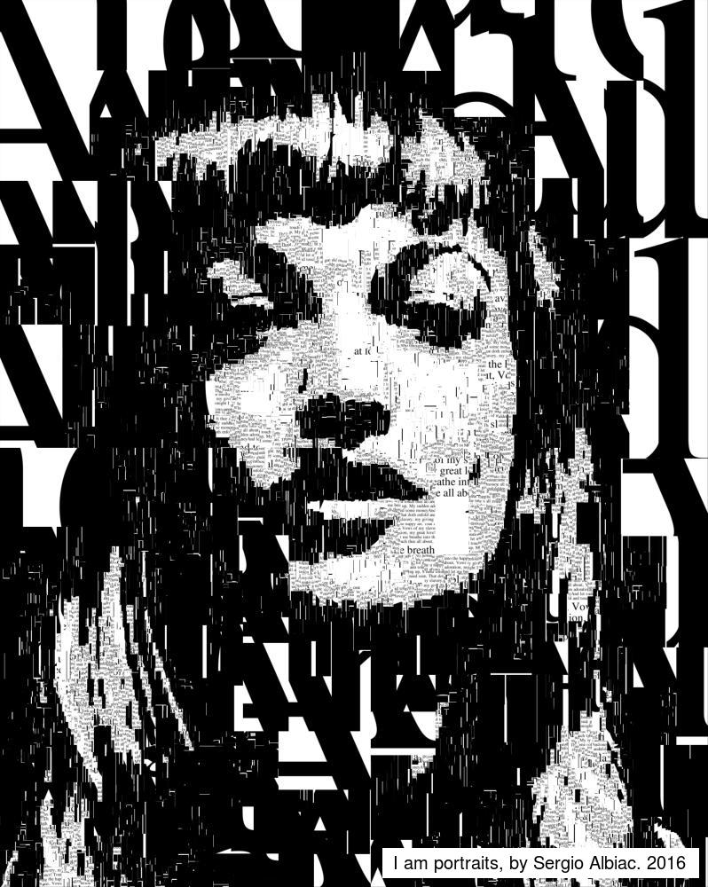 Generative portrait from transcripted voice.