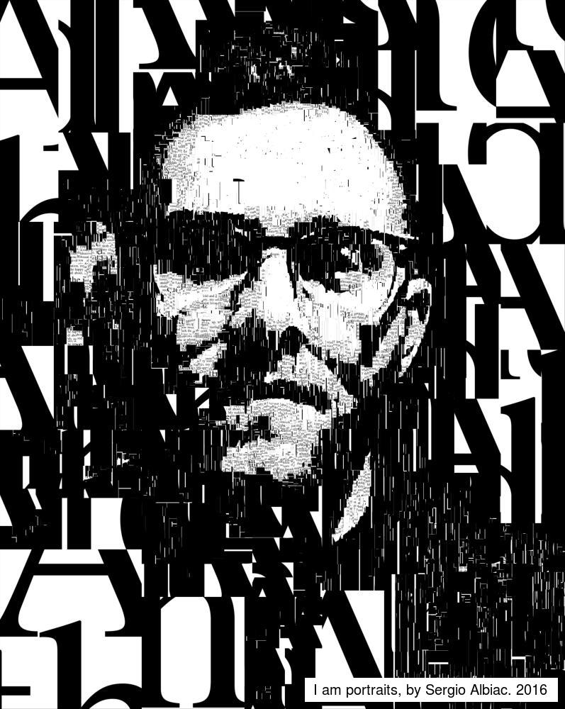 Generative portrait from transcripted voice.