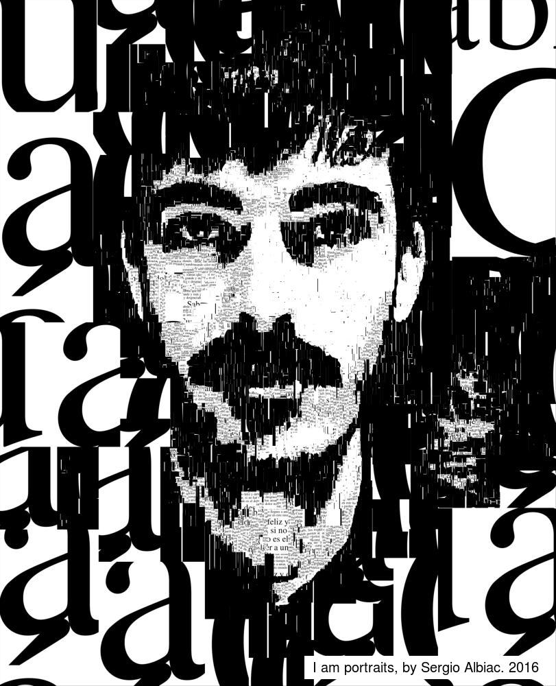 Generative portrait from transcripted voice.