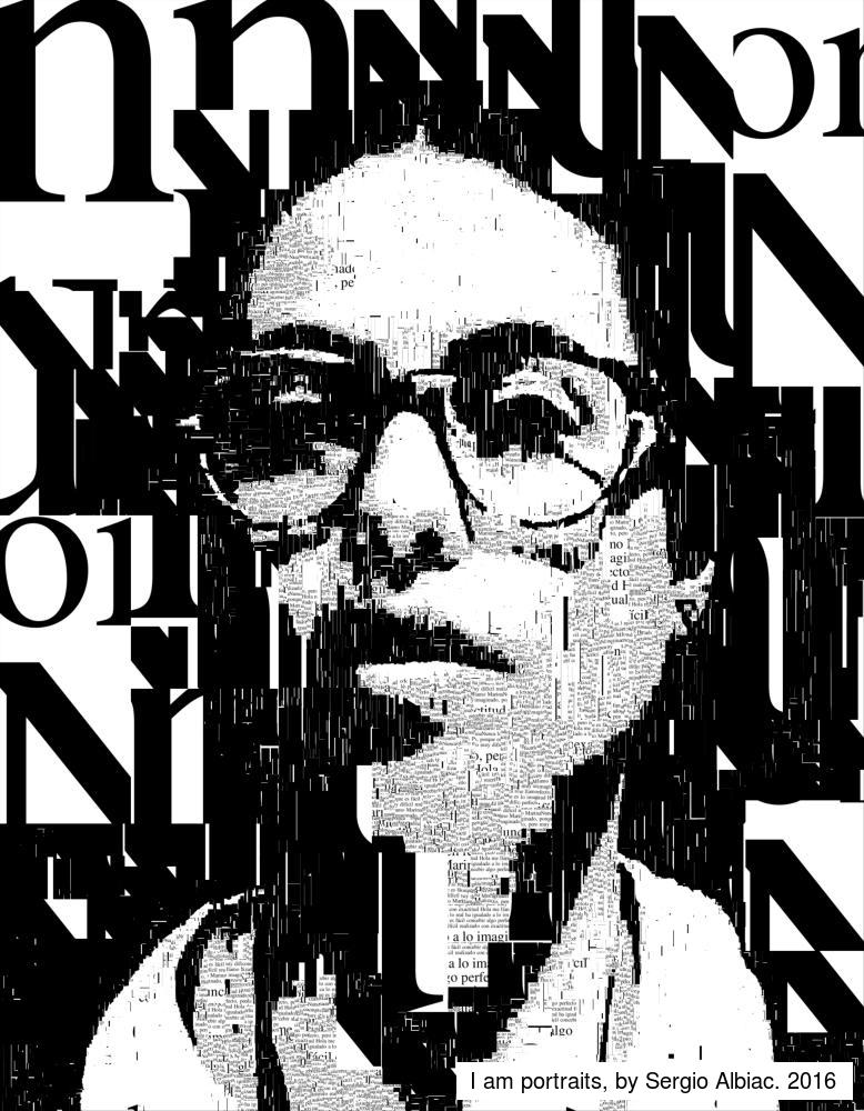 Generative portrait from transcripted voice.