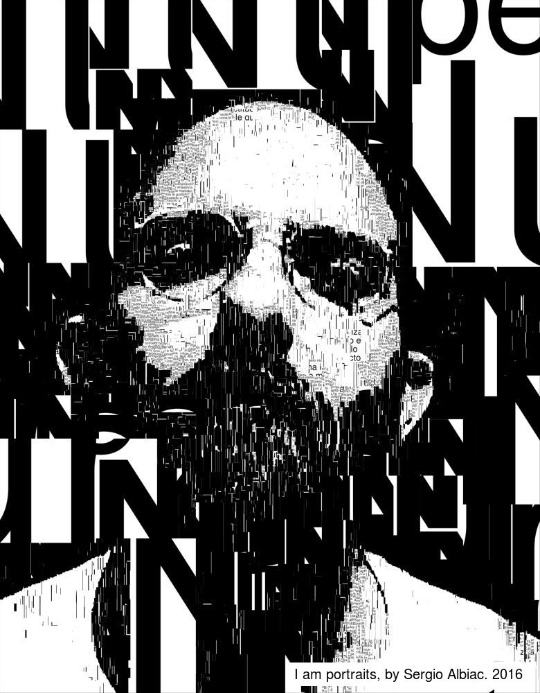 Generative portrait from transcripted voice.