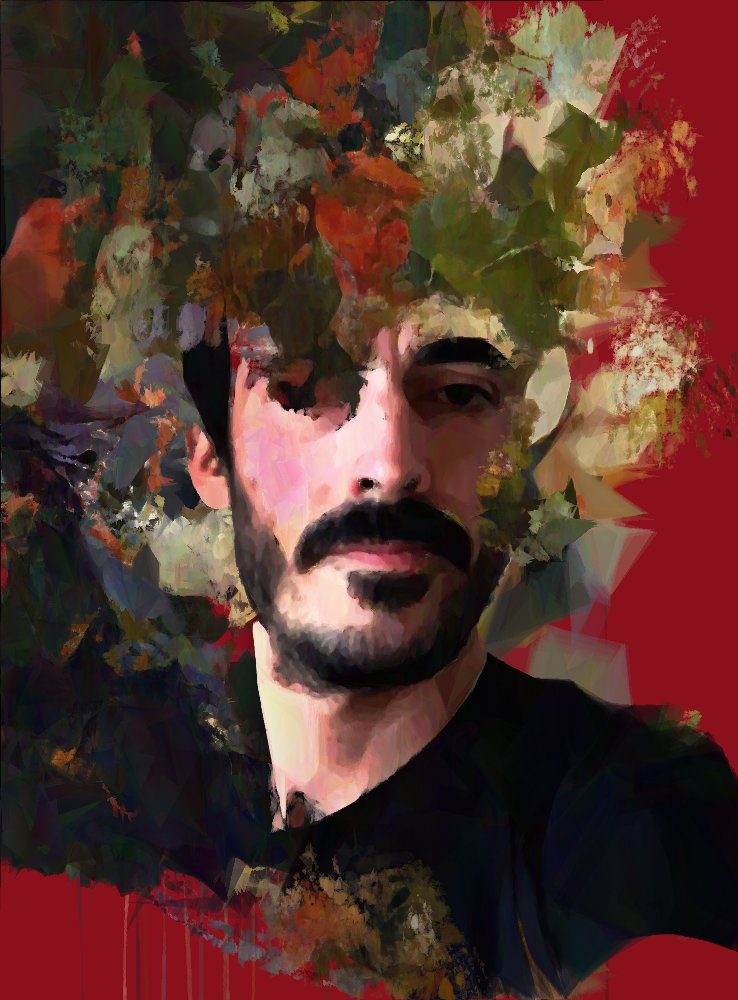 generative code over ai generated visuals