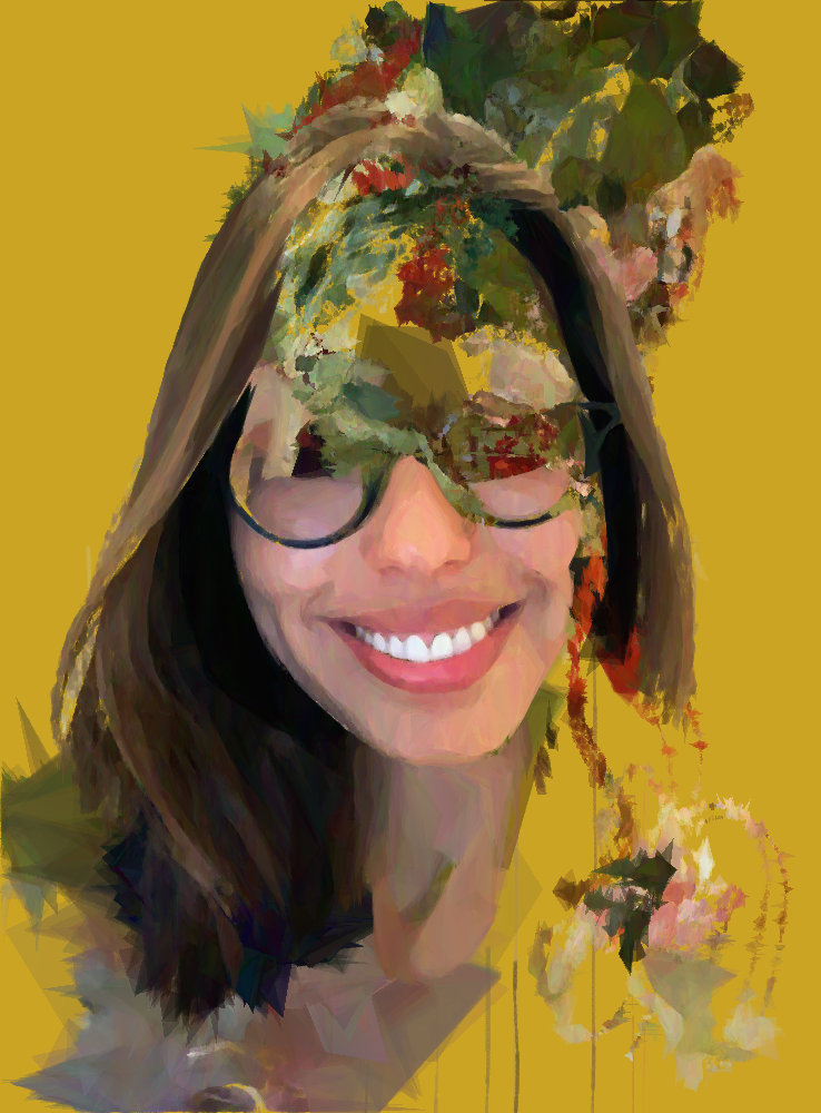 generative code over ai generated visuals