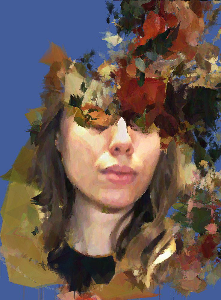 generative code over ai generated visuals