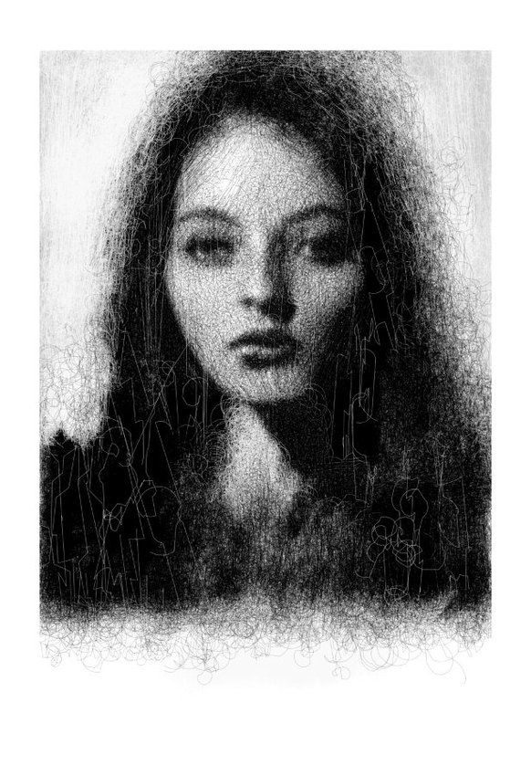 Lisa. Procedural on archival paper. Pigmented inks. 33×48cm. Edition of 50.