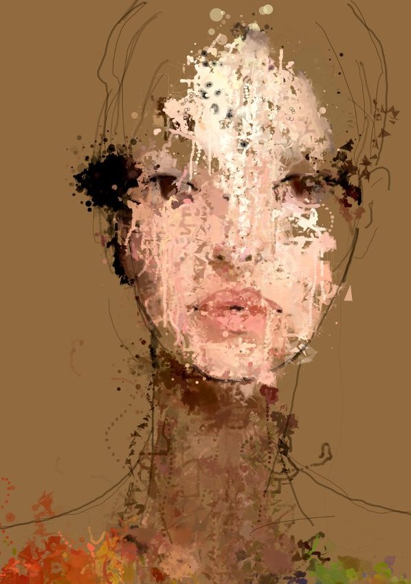 Michelle. Generative and procedural on archival paper. Pigmented inks. 33×48cm. Edition of 20.