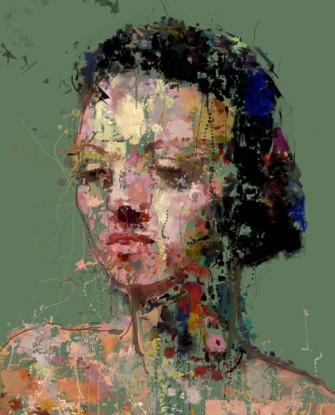 Generative and procedural digital image