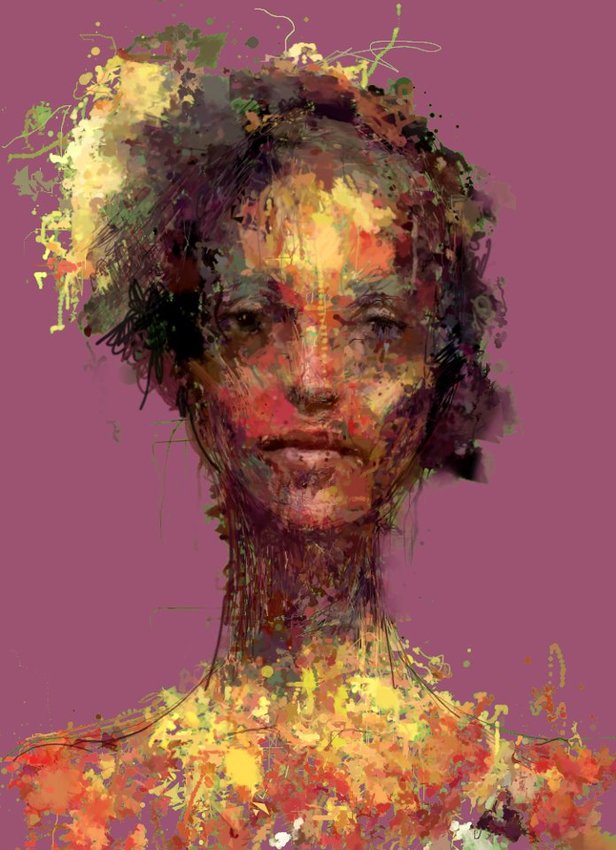 Generative and procedural digital image